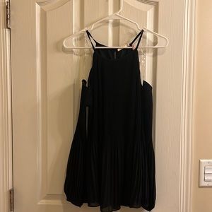 Black naked shoulder top. Size large. Entro. NWT.